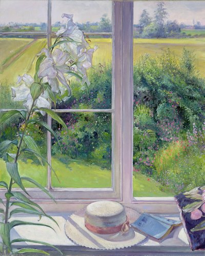 Window Seat and Lily by Timothy Easton